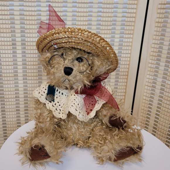 Vintage Toys Pickford Bears Rosie Bear Of Joy Brass Button